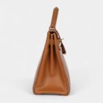 Vintage Hermès Kelly 32 Natural Sand Chamonix Gold Hardware