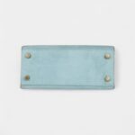 Vintage Hermès Kelly Sellier 20 Bleu Electric and Aqua Doblis Gold Hardware