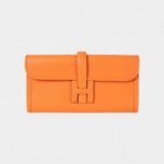 Hermès Jige 29 Clutch Orange Swift