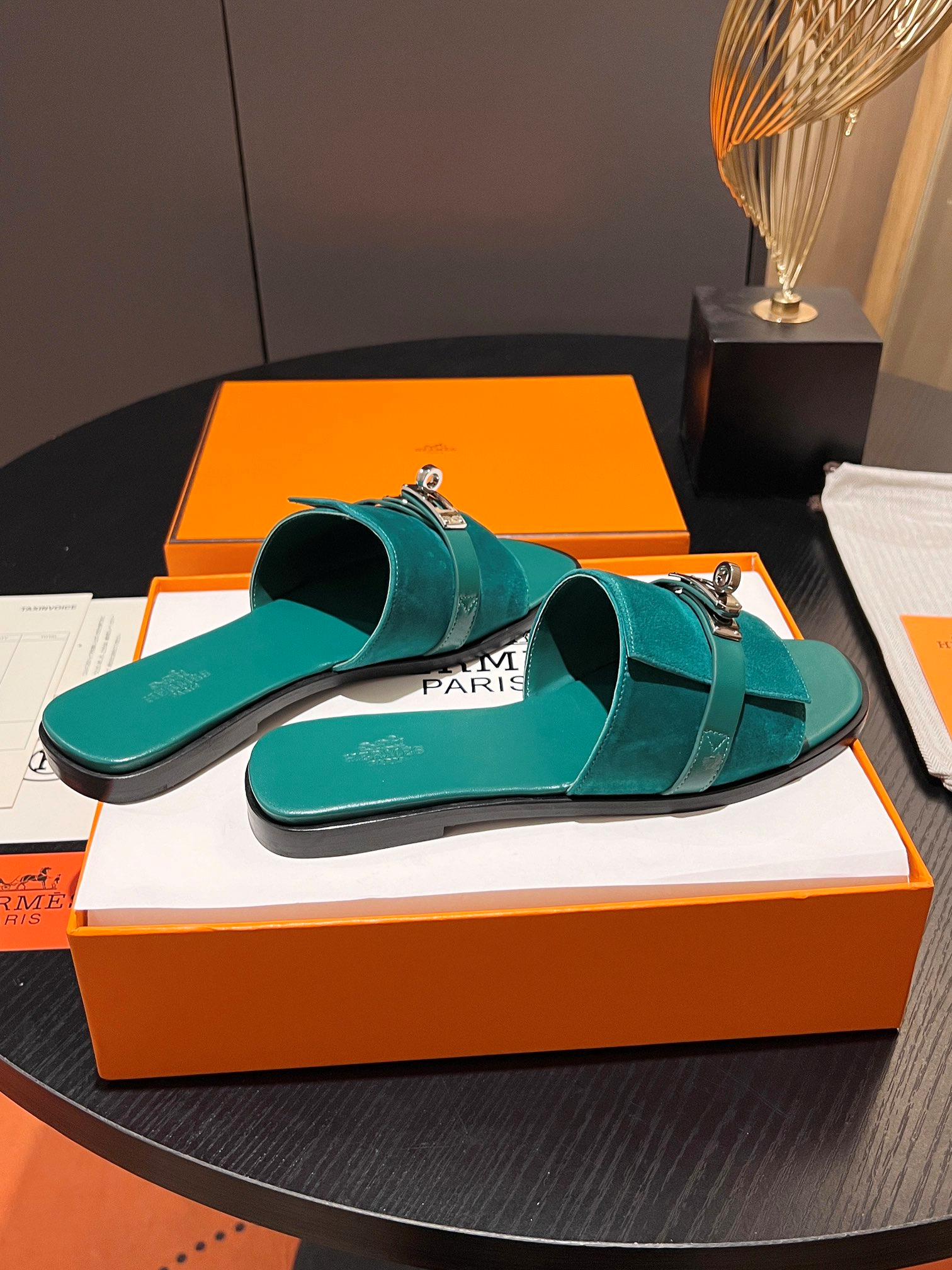 Hermès Classic Kelly Buckle Slides – Summer Essential