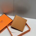 Hermès MC² Copernic Compact in Colorblock Wallet Gold