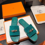 Hermès Classic Kelly Buckle Slides – Summer Essential