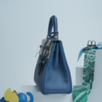 Hermès Kelly 25cm: Deep Blue Depths