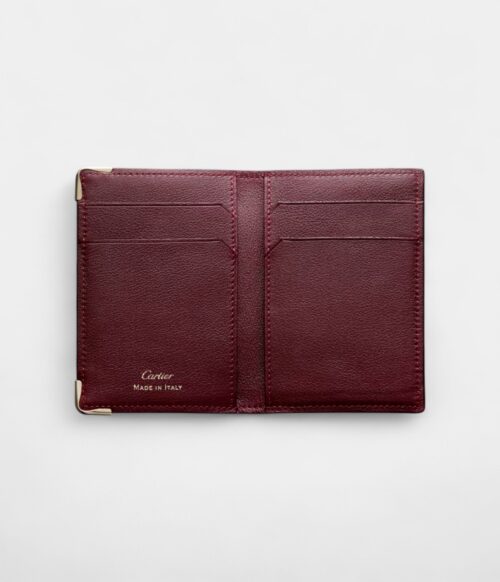 4-Credit Card Holder Must de Cartier Refined Simplicity with Iconic Heritage