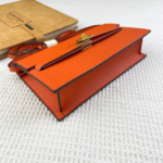 The New Hermès Kelly Shoulder Bag-orange color