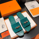 Hermès Classic Kelly Buckle Slides – Summer Essential