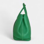 Hermès Garden Party Leather Tote in Green Elegance and Practicality
