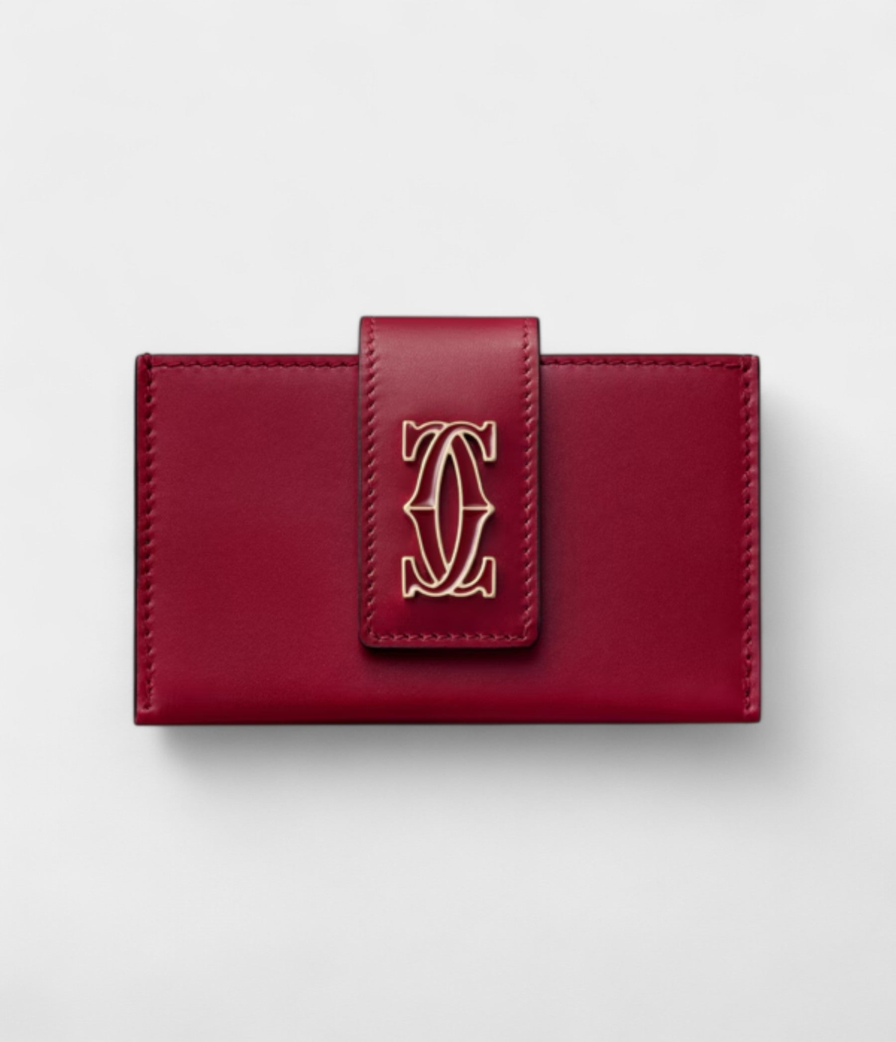 C De Cartier Accordion Card Holder Embodies Refined Sophistication