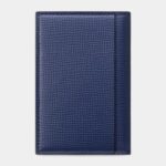 Cartier Losange 4 Credit Card Holder Deep Blue Calfskin with Cloud Gray Enamel