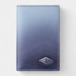 Cartier Losange 4 Credit Card Holder Deep Blue & Cloud Gray Calfskin