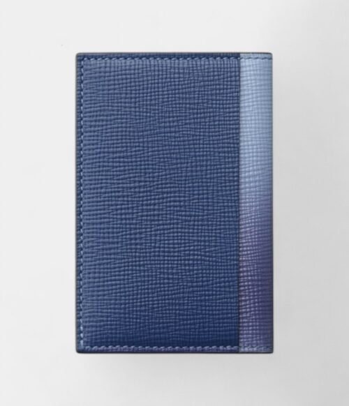 Cartier Losange 4 Credit Card Holder Deep Blue & Cloud Gray Calfskin