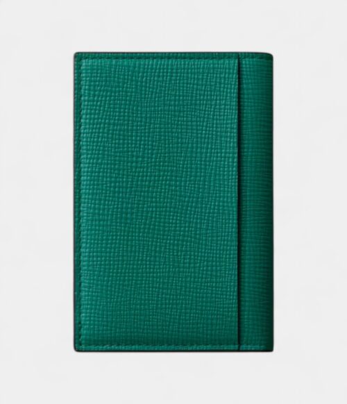 Cartier Losange 4 Credit Card Holder Grass Green Calfskin With Palladium Finish
