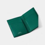 Cartier Losange 4 Credit Card Holder Grass Green Calfskin With Palladium Finish