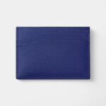Cartier Losange Double Card Holder Grained Ink Calfskin With Palladium Finish
