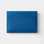Cartier Losange Double Card Holder Ocean Blue & Lime Enamel