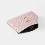 C de Cartier Simple Card Holder in Petal Pink