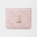 C de Cartier Simple Card Holder in Petal Pink