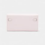 Evercolor Kelly To Go Wallet Mauve Pale Palladium Hardware
