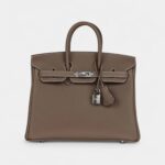 Hermès Birkin 25 Etoupe Togo Palladium Hardware