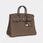Hermès Birkin 25 Etoupe Togo Palladium Hardware