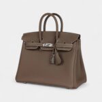 Hermès Birkin 25 Etoupe Togo Palladium Hardware