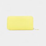 HERMES Azap Jaune Citron yellow epsom leather classique long wallet