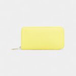 HERMES Azap Jaune Citron yellow epsom leather classique long wallet