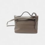 Hermès 24/24 Handmade Beige Leather Bag with Palladium Hardware