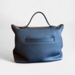 Hermès 24/24 Handmade Black in Silver Tone Leather with Palladium Hardware