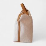 Hermès 24/24 Handmade Multicolour Cloth & Leather Bag with Palladium Hardware