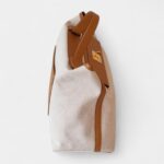 Hermès 24/24 Handmade Multicolour Cloth & Leather Bag with Palladium Hardware