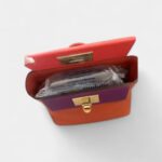 Hermès 24/24 Handmade Multicolour Two-Tone Leather Bag with Palladium Hardware