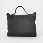 Hermès 24/24 Handmade Two-Tone Leather Bag with Palladium Hardware