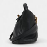 Hermès 24/24 Handmade in Black and Gold-Tone Leather with Palladium Hardware