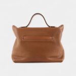 Hermès 24/24 Handmade in Gold Leather with Palladium Hardware
