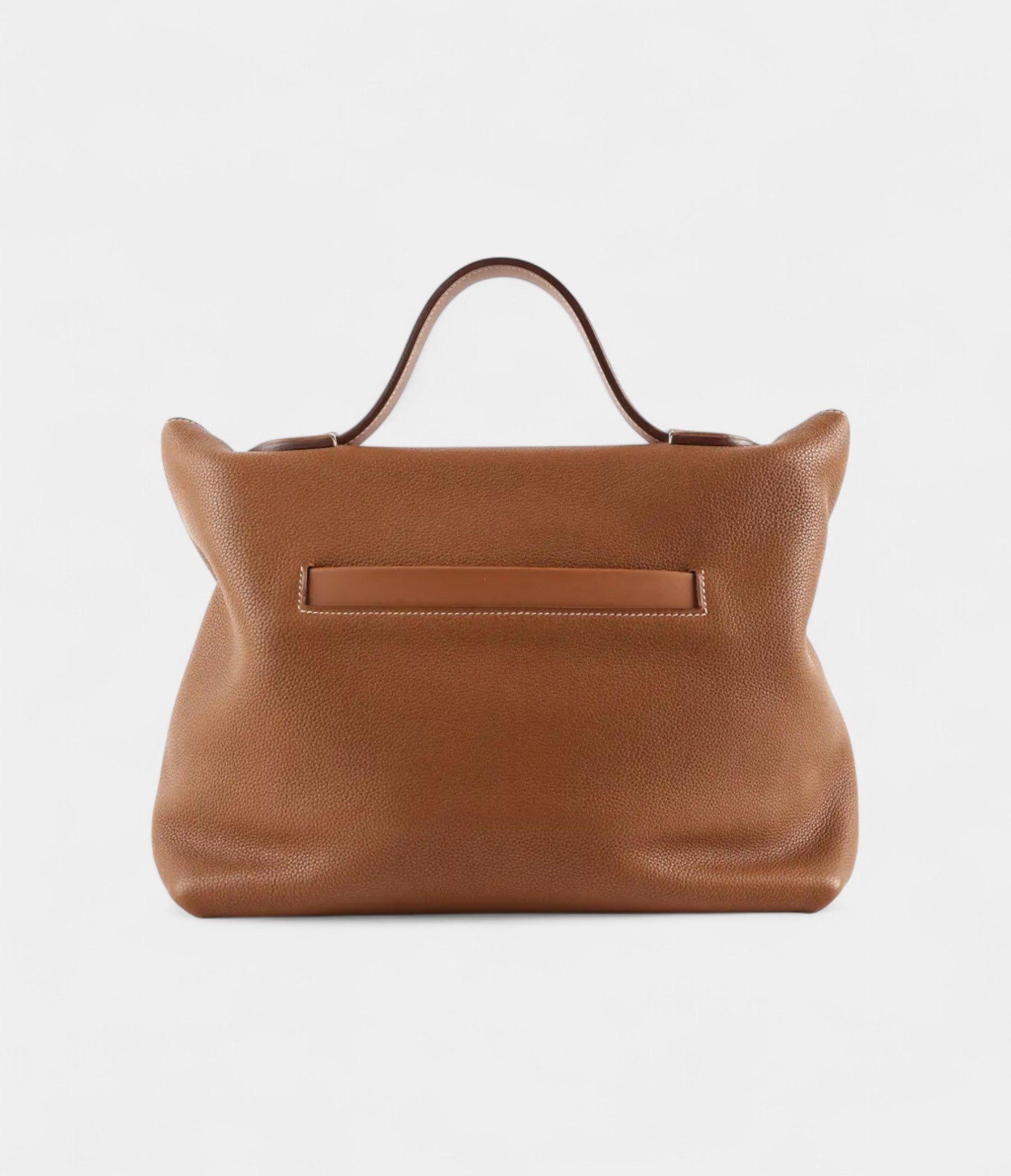 Hermès 24/24 Handmade in Gold Leather with Palladium Hardware