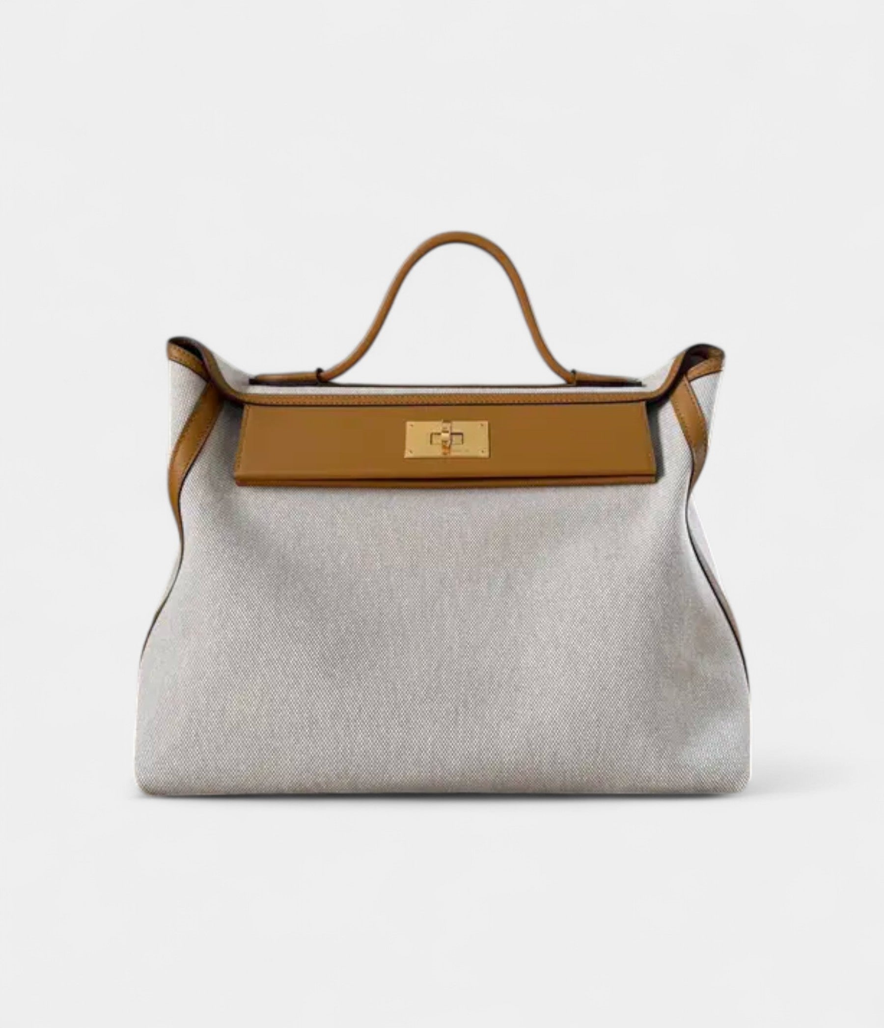 Hermès 24/24 Handmade in Multicolour Cloth with Palladium Hardware