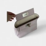 Hermès 24/24 Handmade in Pink Leather with Palladium Hardware