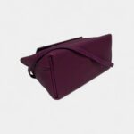 Hermès 24/24 Handmade in Purple Leather with Palladium Hardware