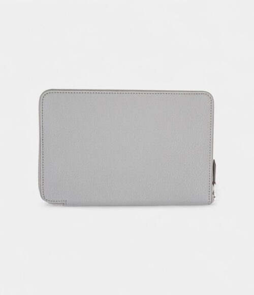 Hermes Azap Portefeuille Wallet Gris Perle Chevre Leather Palladium Hardware