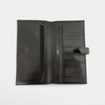 Hermès Béarn Leather Wallet In Black Classic Symbol Of Sophistication