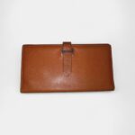 Hermès Béarn Leather Wallet In Brown Classic Elegance And Functionality