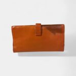 Hermès Béarn Leather Wallet In Orange Blend Of Elegance And Functionality