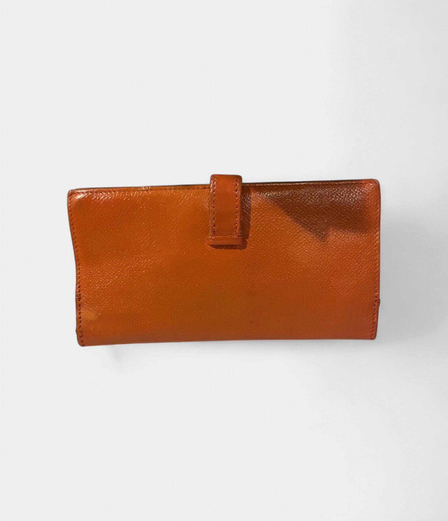 HermesBearnLeatherWalletInOrangeVibrantStatement_3.jpg Hermès Béarn Leather Wallet In Orange Vibrant Statement