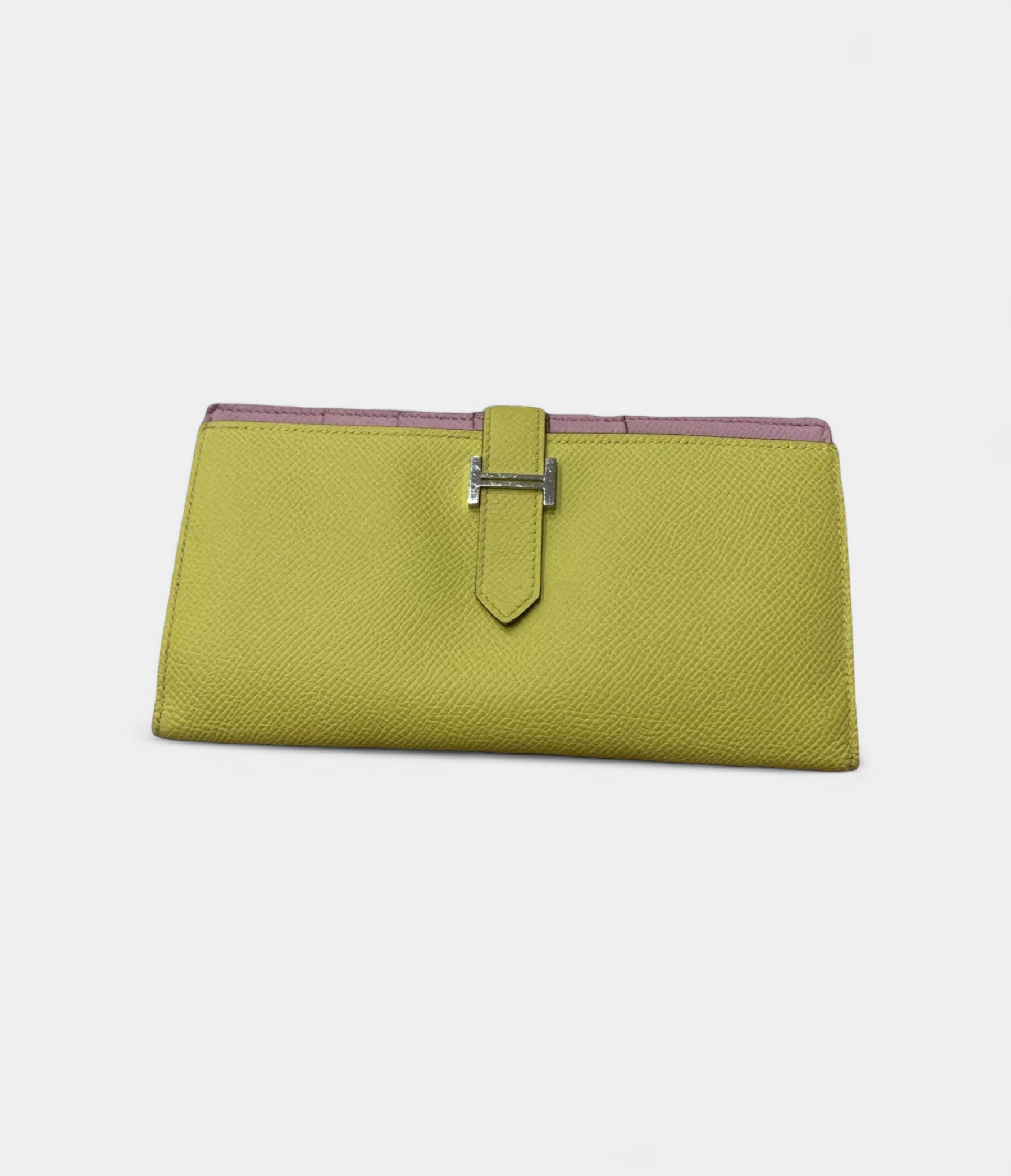 Hermès Béarn Leather Wallet Vibrant Expression Of Luxury