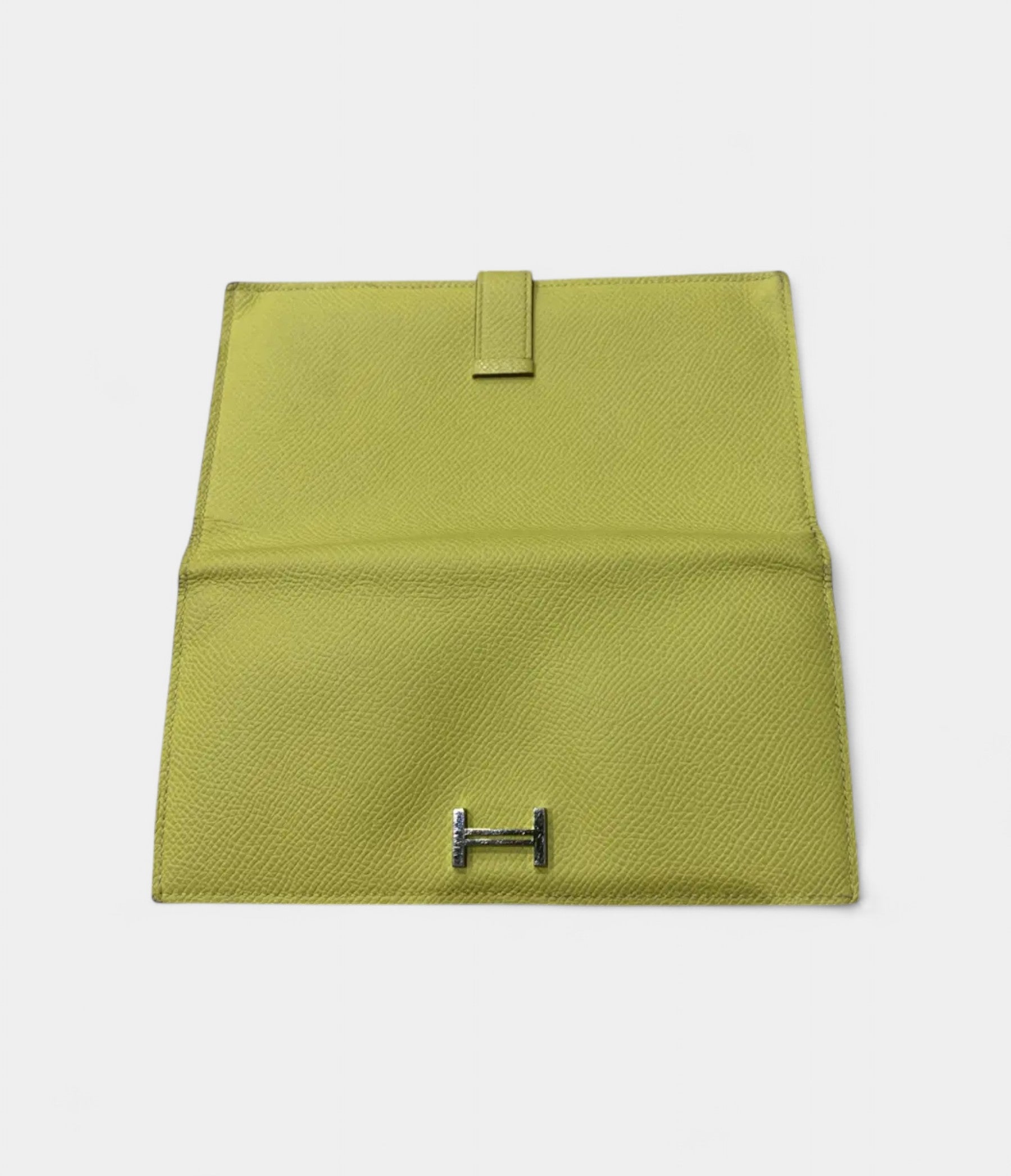 Hermès Béarn Leather Wallet Vibrant Expression Of Luxury