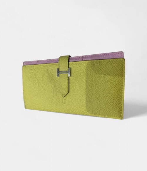 Hermès Béarn Leather Wallet Vibrant Expression Of Luxury