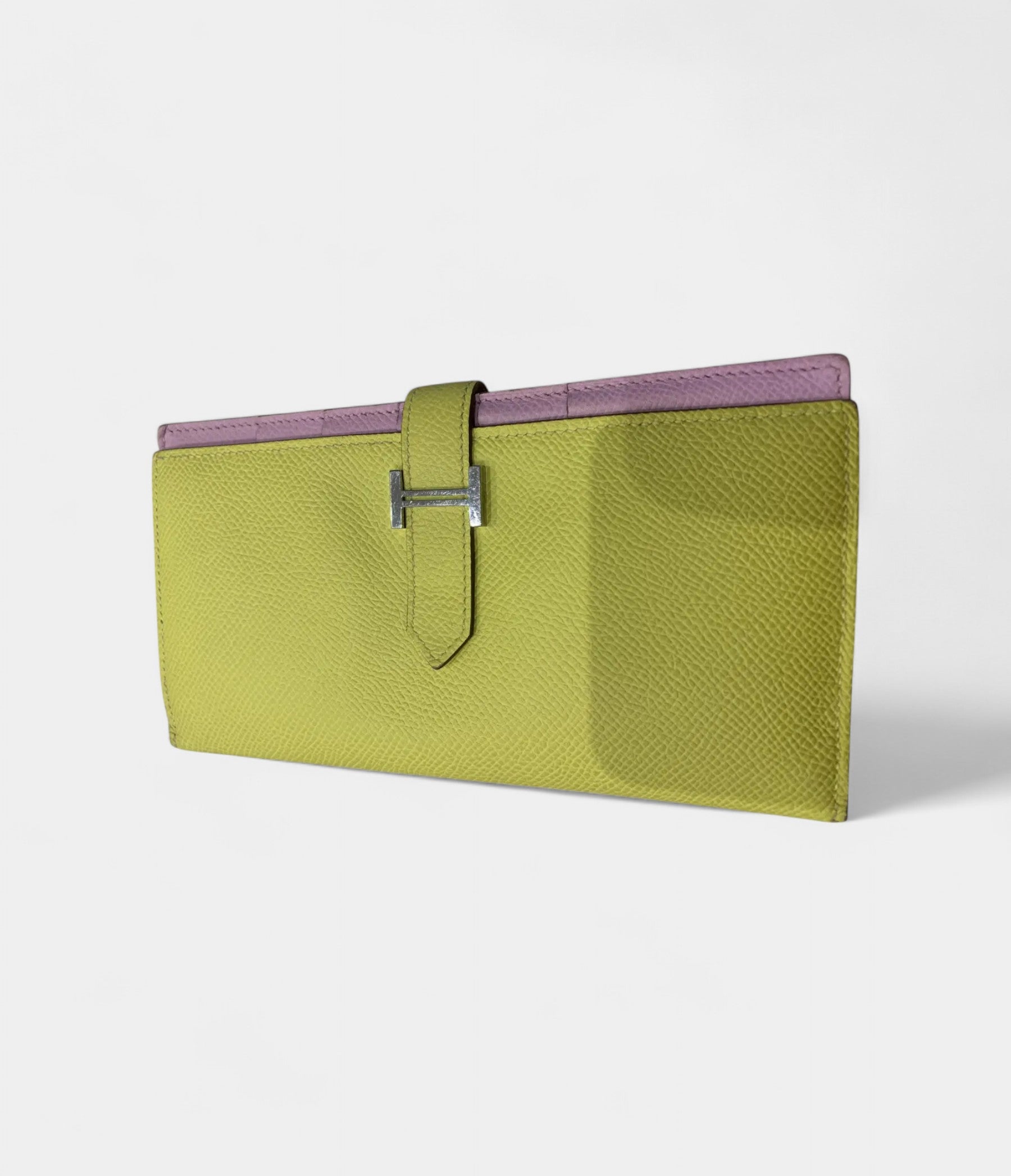 Hermès Béarn Leather Wallet Vibrant Expression Of Luxury