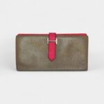 Hermès Béarn Leather Wallet in Beige Effortless Elegance Neutral Classic