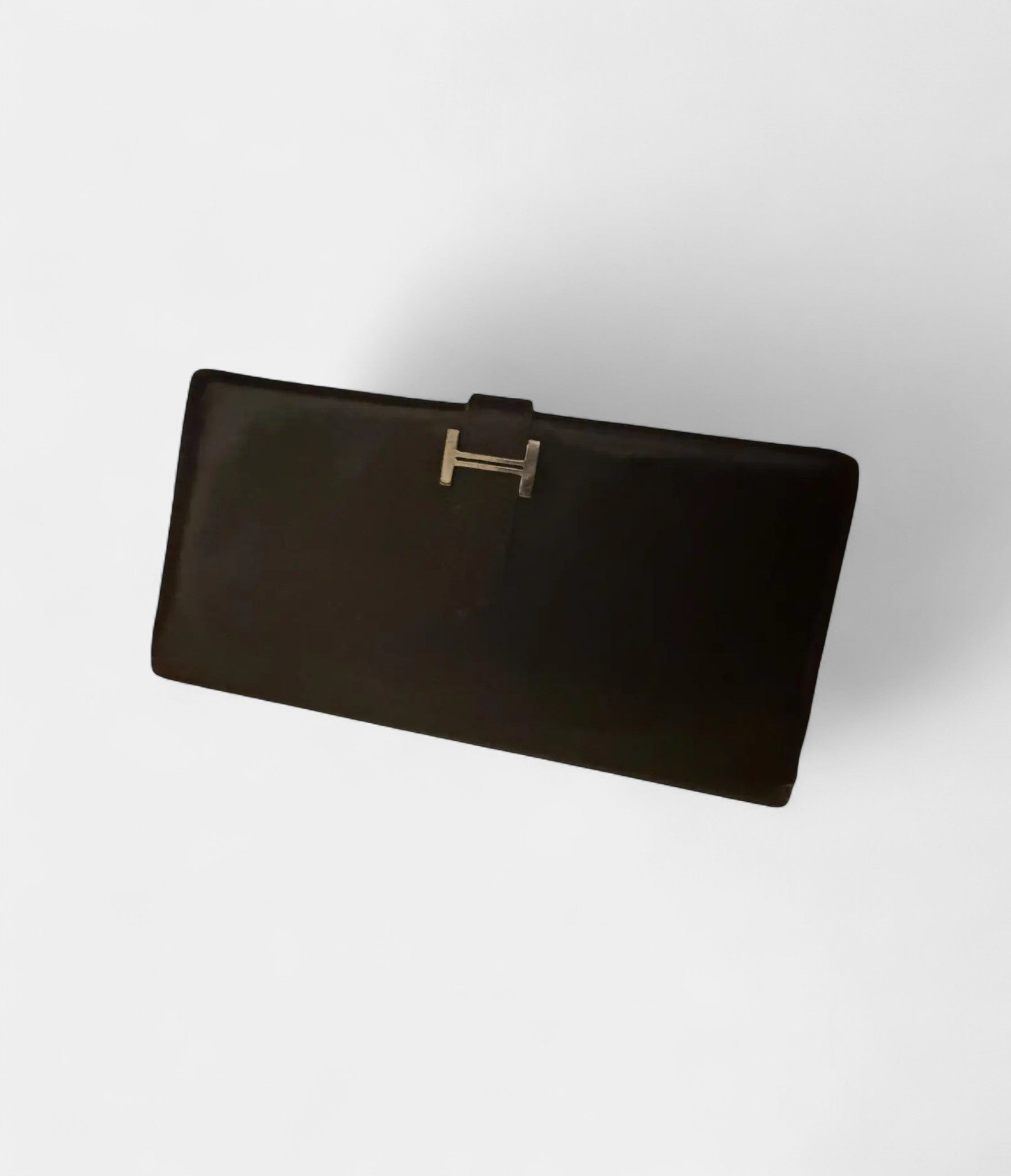 Hermès Béarn Leather Wallet in Black Classic Elegance Perfected